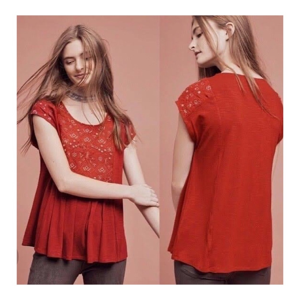 Anthropologie Akemi + Kin Arcana
Embroidered Top